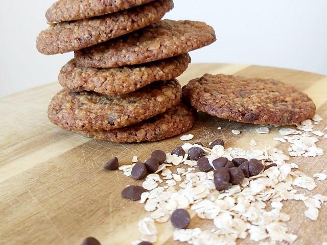 Cookies artesanas de copos avena